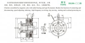 DLD6/B單片電磁離合器