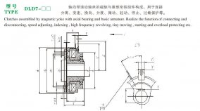 DLD7單片電磁離合器